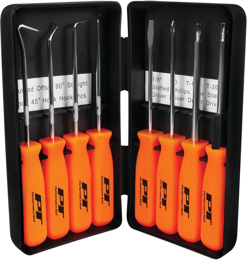 Performance Tool W941 8-Piece Specialty Pick/Driver Set - Image 1
